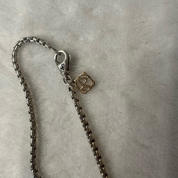 DAVID YURMAN necklace & LAGOS Citrine Pendant .925 750 - Picture 4 of 8